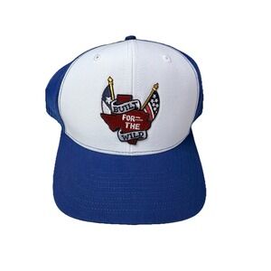Richardson 112 Trucker Hat "Built For The Wild" American USA Flag‎ Mesh Snapback